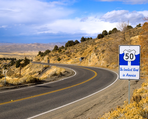 The Loneliest Road - US Route 50