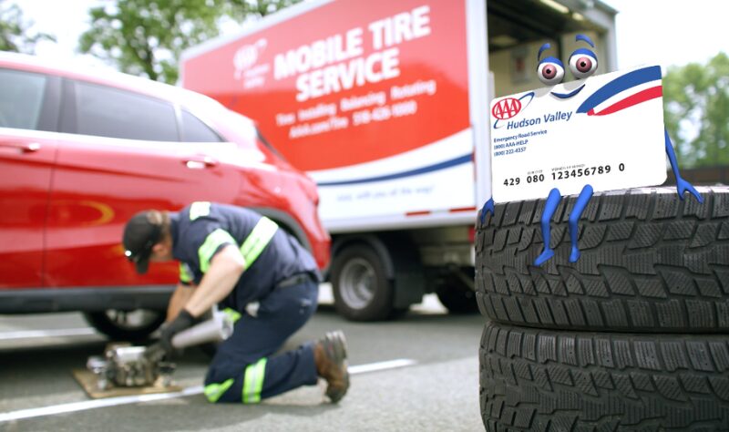 mobile tire service tile for member minutes