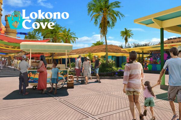 shopping section of Caribbean destination