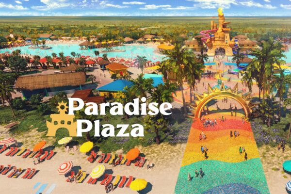 entrance to Caribbean destination