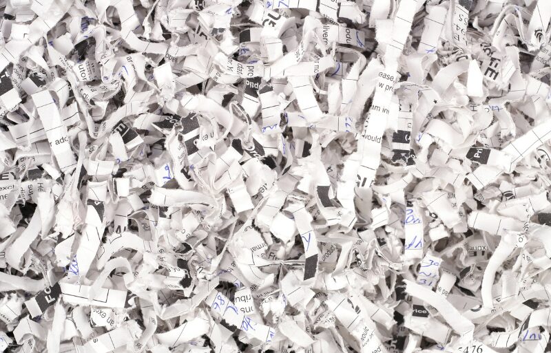 paper shredding evergreen